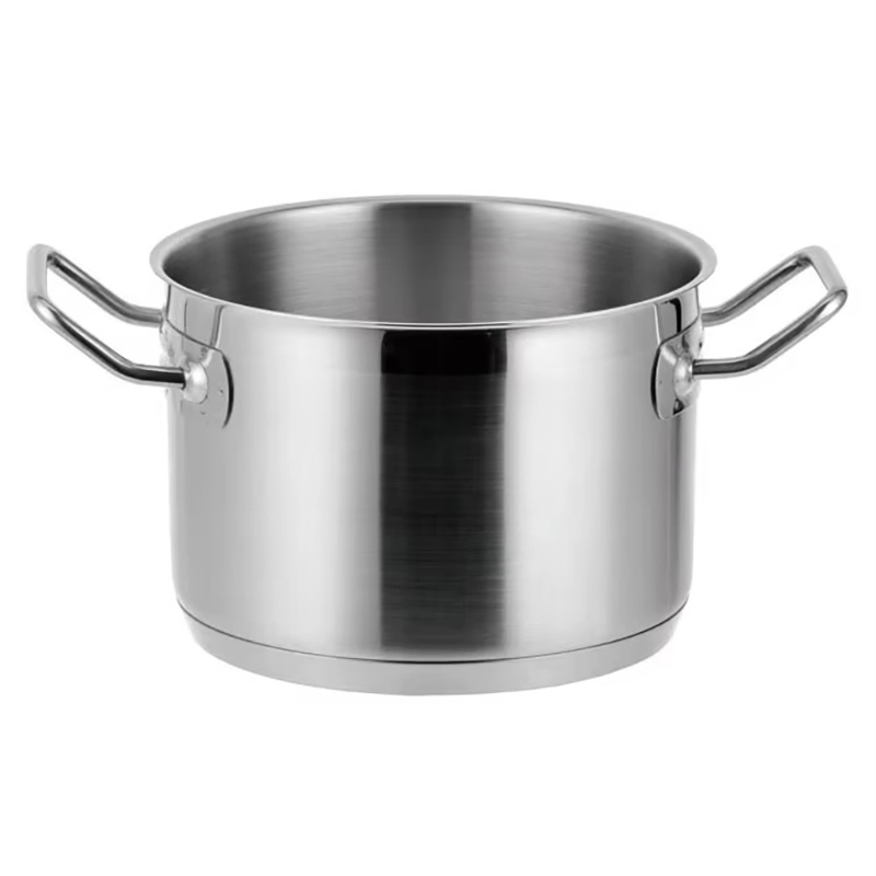 Heavy-Duty Stainless Steel Stock Pot Popular Cookware Equipment Hotels Restaurants
