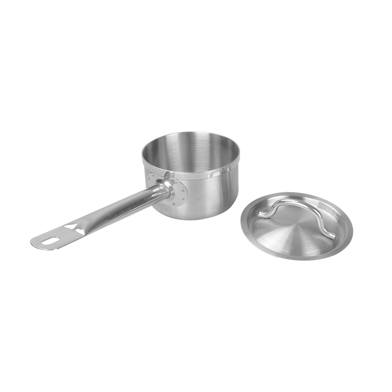 Contemporary Style Superior Design Stainless Steel with Handle Milk Pan