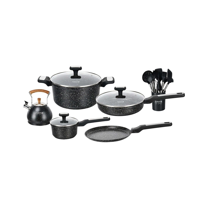 Professional Quality 316 Stainless Steel Cookware Non-Stick Honeycomb 26-28cm Round Frying Pan for Cooking