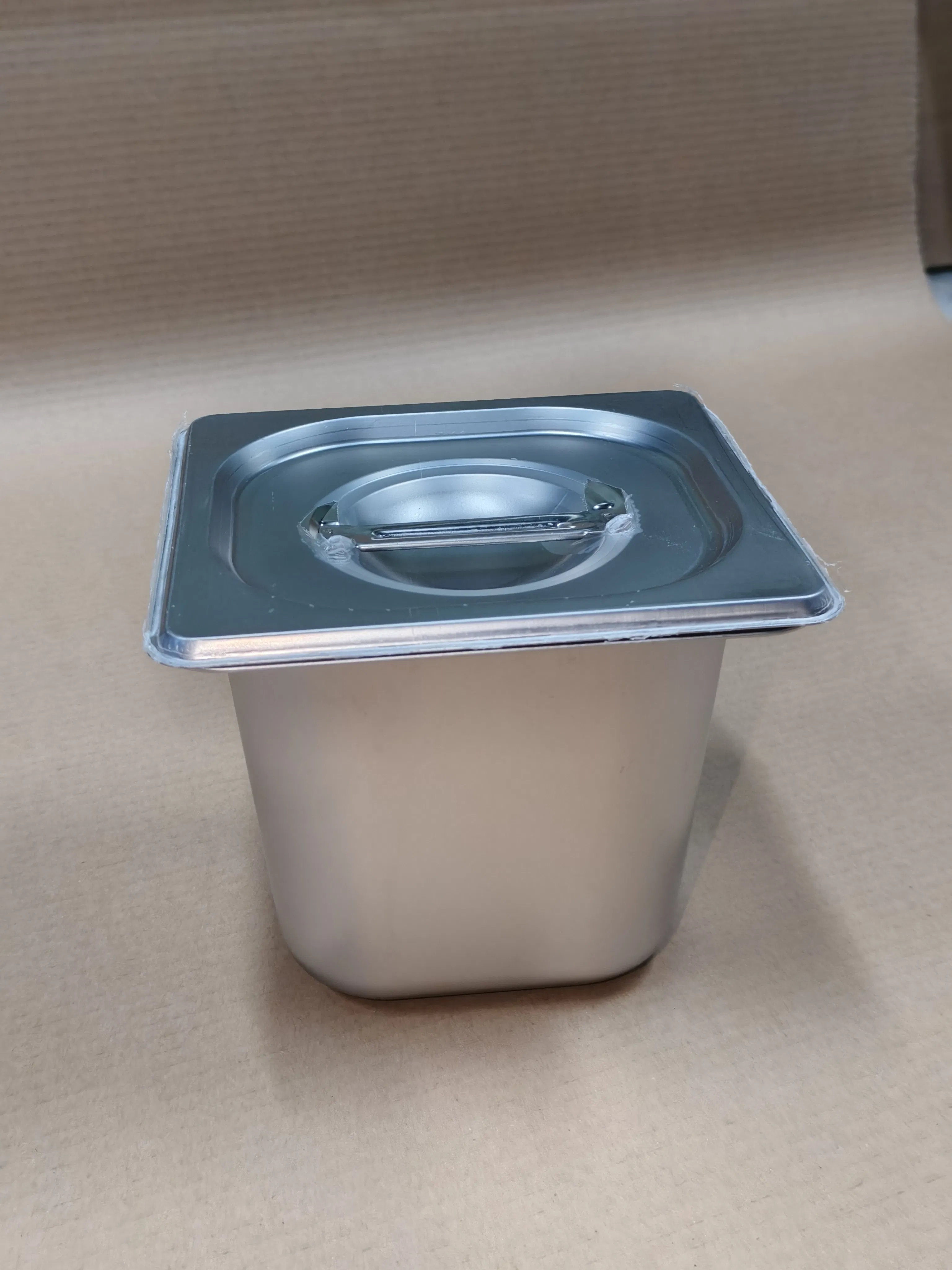 Square Cookware Pan with Lid for Milk Tea Shop Buffets