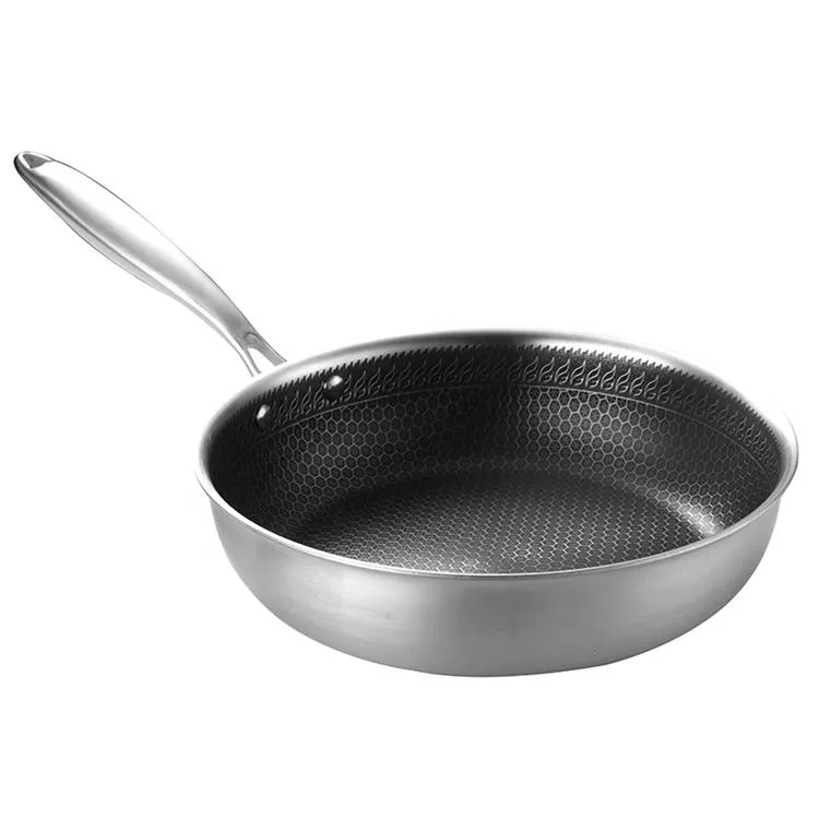 Stainless Steel Cookware Non-Stick Frying Pan View 2