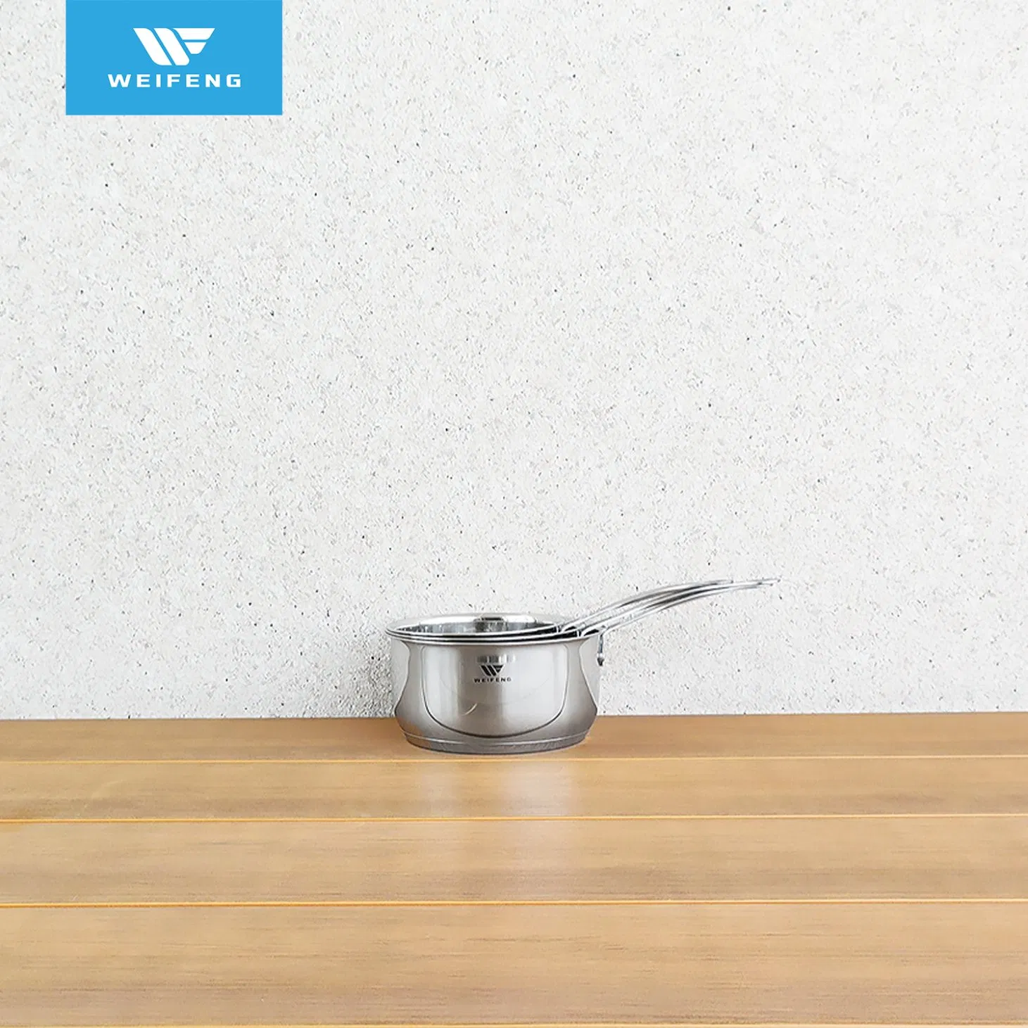 Classic Looks, Professional Performance Saucepan Set - Stainless Steel Cookware