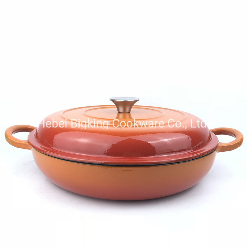 Enameled Cast Iron Round Casserole French Dutch Oven