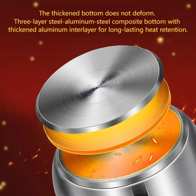 Stainless Steel Saucepan Detail 2