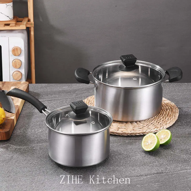 Stainless Steel Pot Set View 3