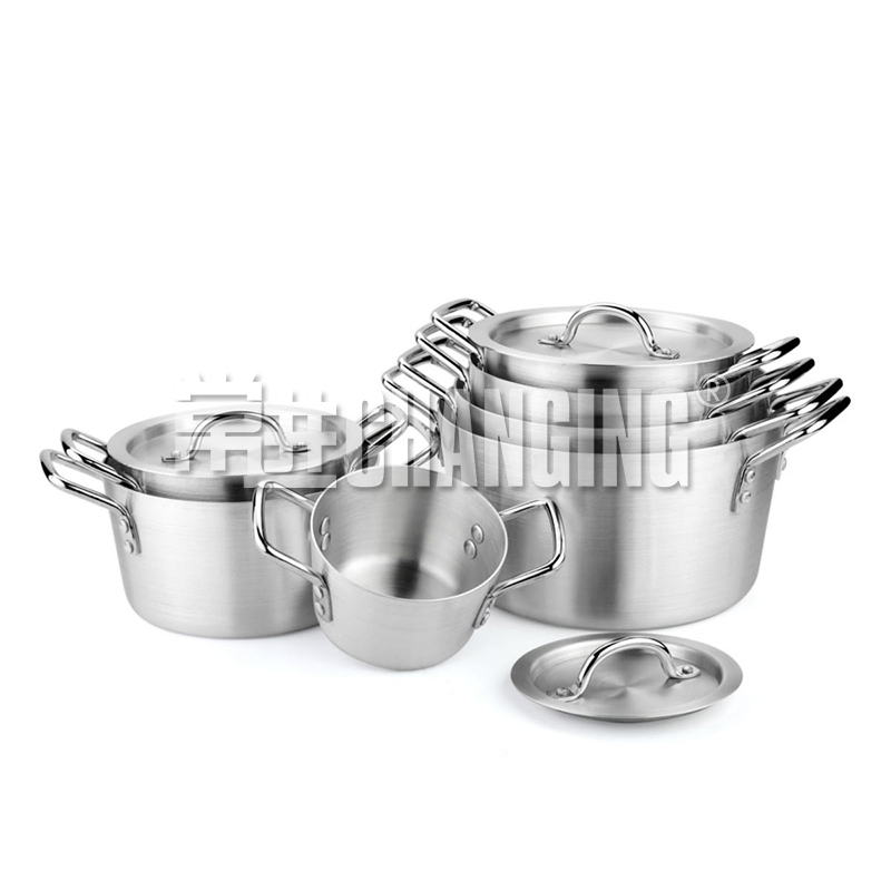 22cm New Style Stainless Steel Saucepan with Single Handle (SSA-220)