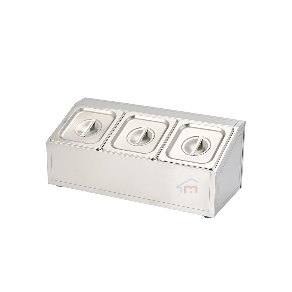 Xiangsheng Stainless Steel Commercial Condiment Holder Buffet Equipment Gn Pan Holder