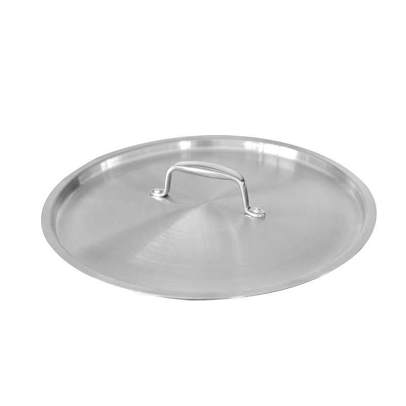 Elegance Tall Ergonomic Design Compound Bottom Stainless Steel Soup Pot with handles