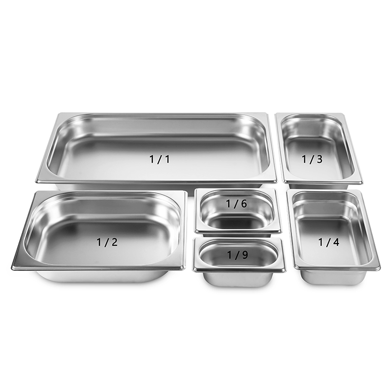 Daosheng Hot Selling Commercial Stainless Steel with Cover for Hotels Restaurants Gn Pan Ice Cream Pan Buffet Basin