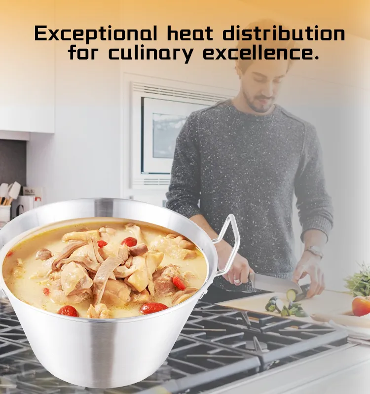 Stainless Steel Frying Pan Detail