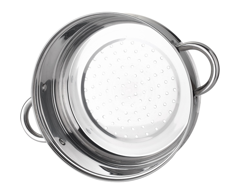 Factory Wholesale Stainless Steel Kitchenware Steamer Set