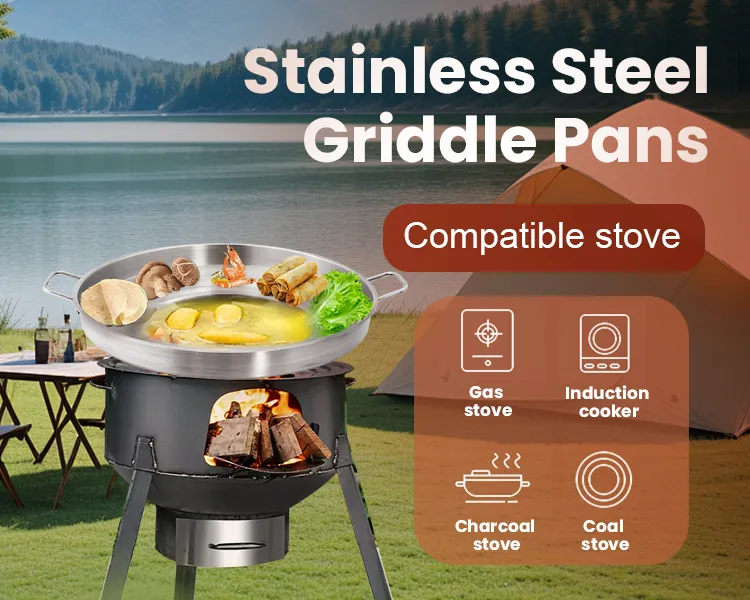 Stainless Steel Comal 1