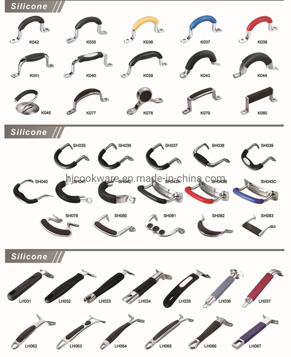 OEM Stainless Steel Saucepan with Silicone Handle