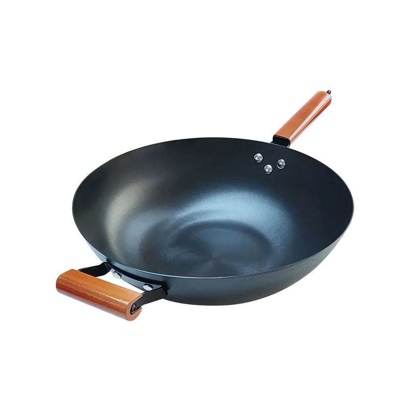 Different Models of High Quality Non Stick Fry Pan Stainless Steel Cook Wok Outdoor Wok