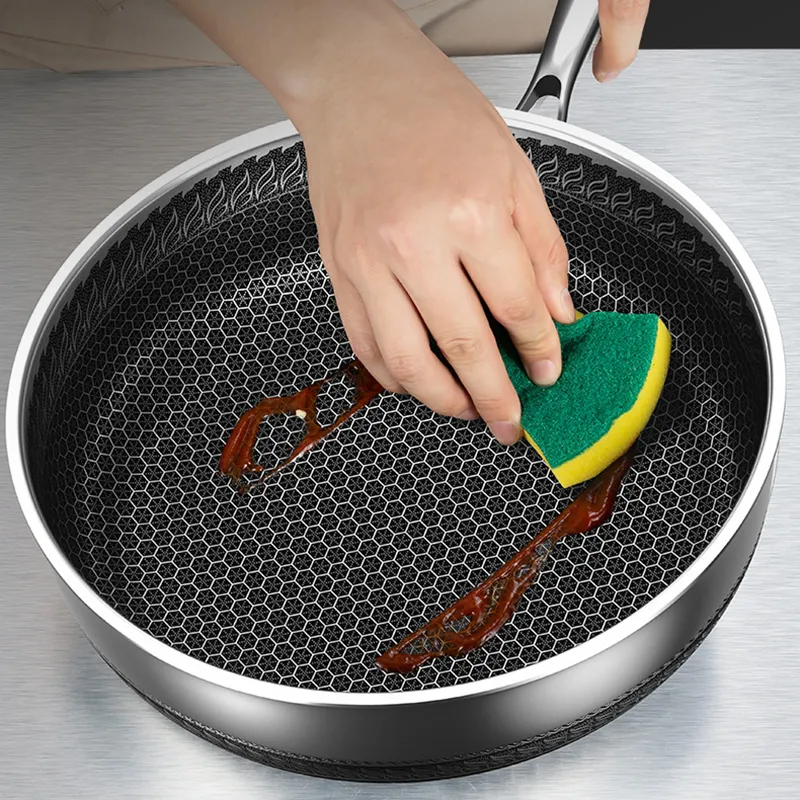 Stainless Steel Frying Pan 8