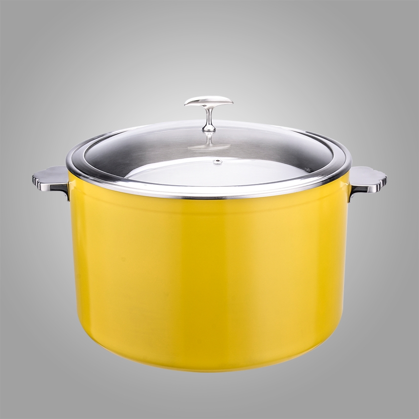 Tri-Ply Stainless Steel Restaurant Kitchen Cookware Cooking Heavy Duty Soup Pot