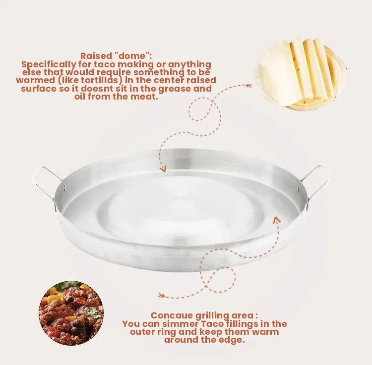 Stainless Steel Comal 3