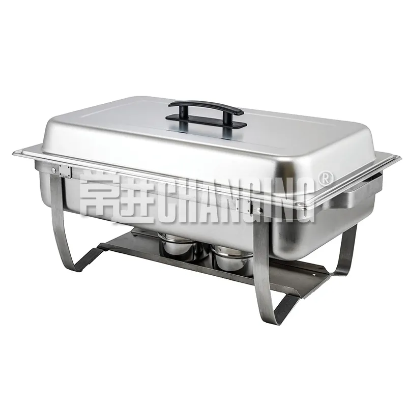 Stainless Steel Gastronom Pan 2/4