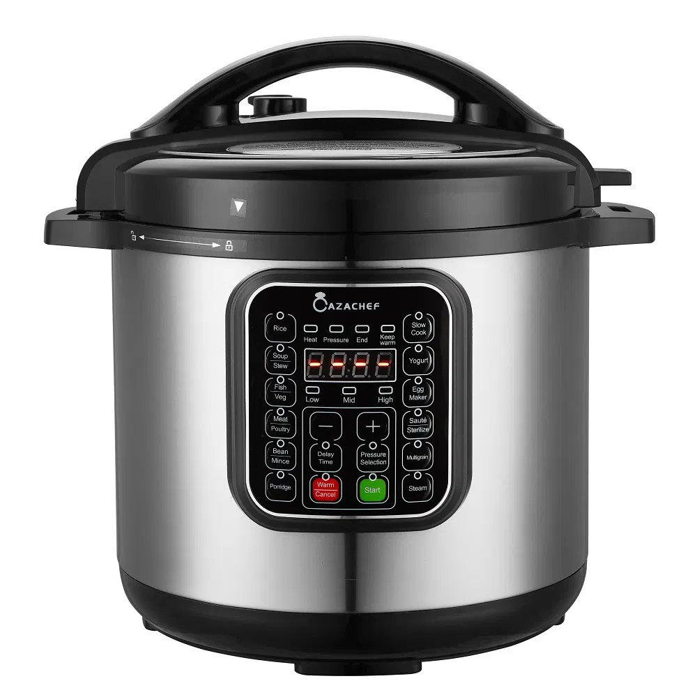 6L Domestic Family Size Electric Pressure Cooker Instant Pot Stainless Steel