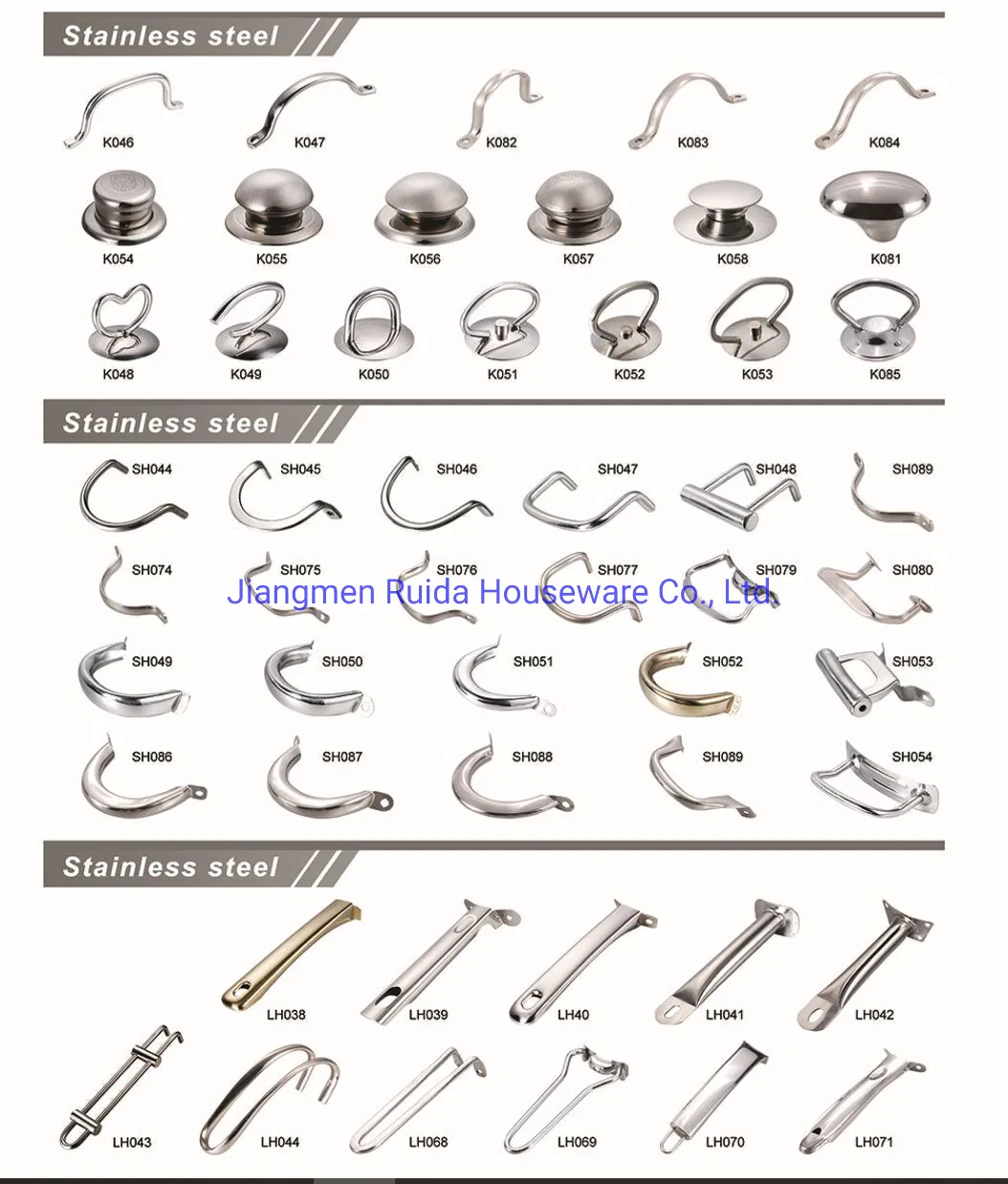 8PCS Stainless Steel Cookware Set Can Be Used Induction