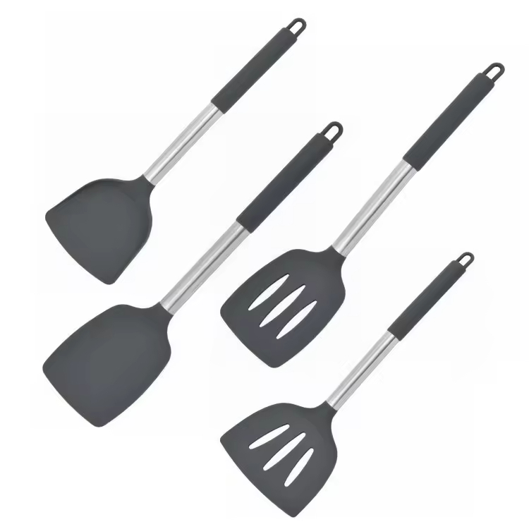 Cheap Price Camping Kitchenware Spatula Non -Stick Kitchen Stainless Steel Cookware for Restaurent