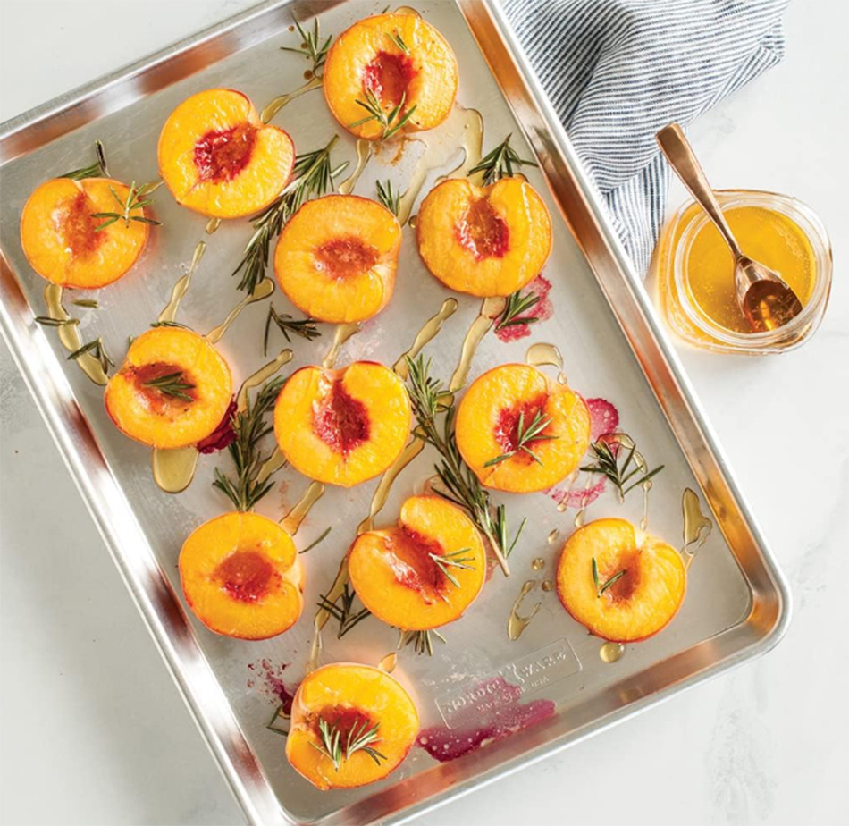 2-Pack Aluminum Commercial Quality Sheet Baking Pan for Baking or Roasting