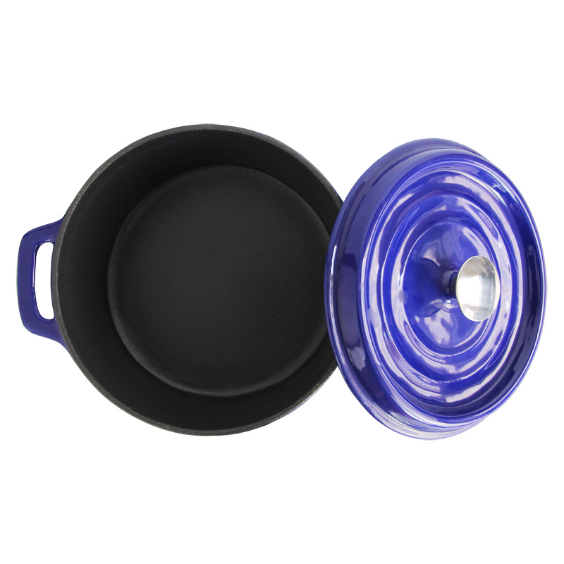 Colored Enameled Cast Iron Dutch Oven