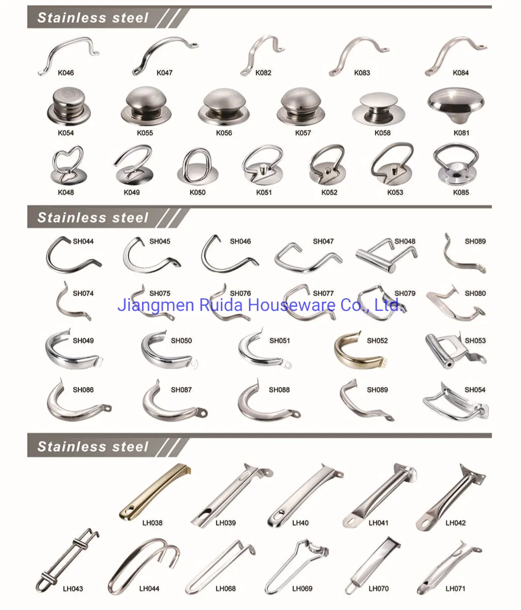 8PCS Stainless Steel Cookware Set Can Be Used Induction