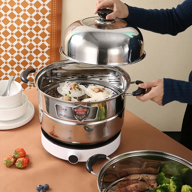 Stainless Steel Cookware Set 6