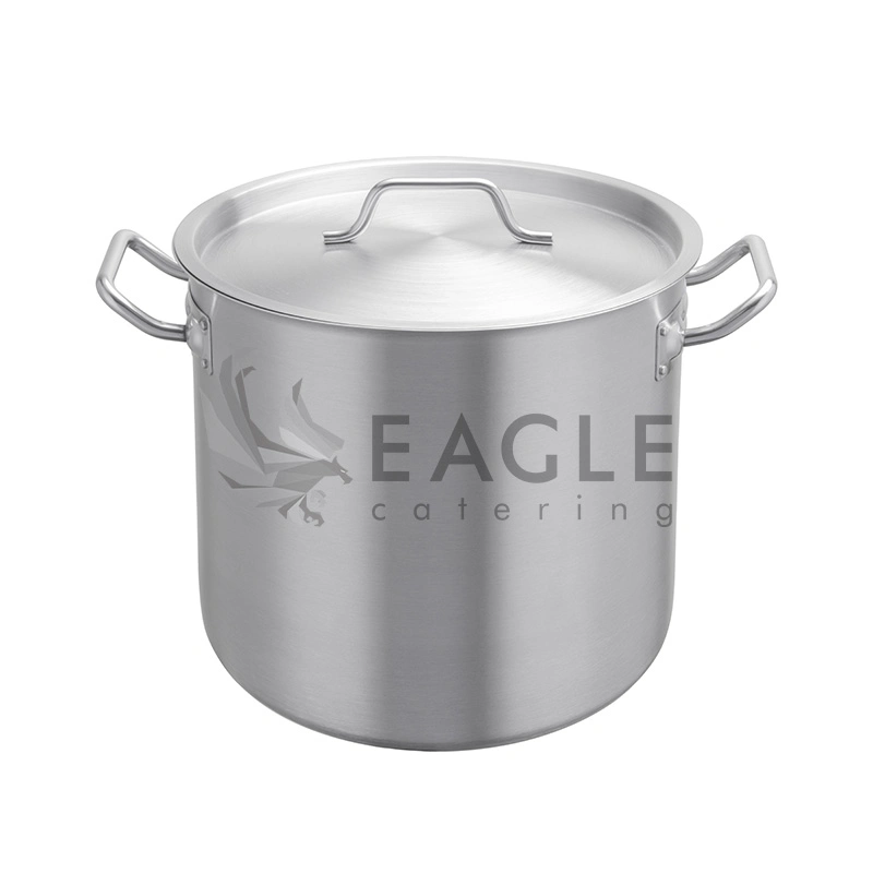 Commercial Stainless Steel Stock Pot with Lid