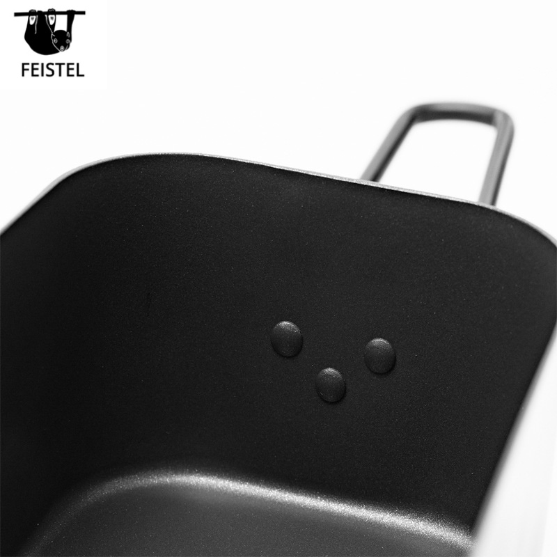 Custom Logo Lightweight Portable Aluminum Folding Lunch Box for Outdoor Cookware Adventures