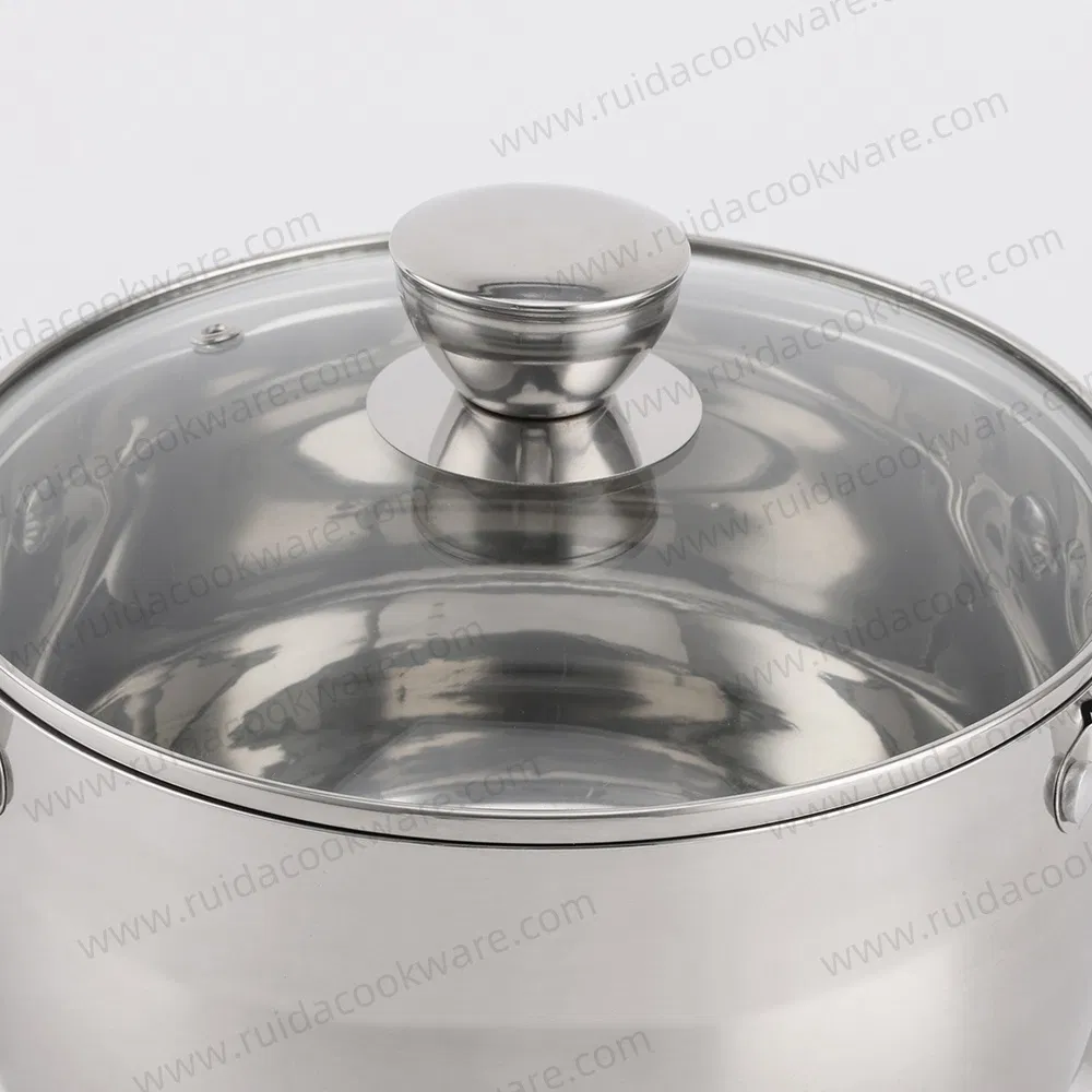 Manufacturer Professional Kitchen Utensils Stainless Steel Cookware with Stovetops