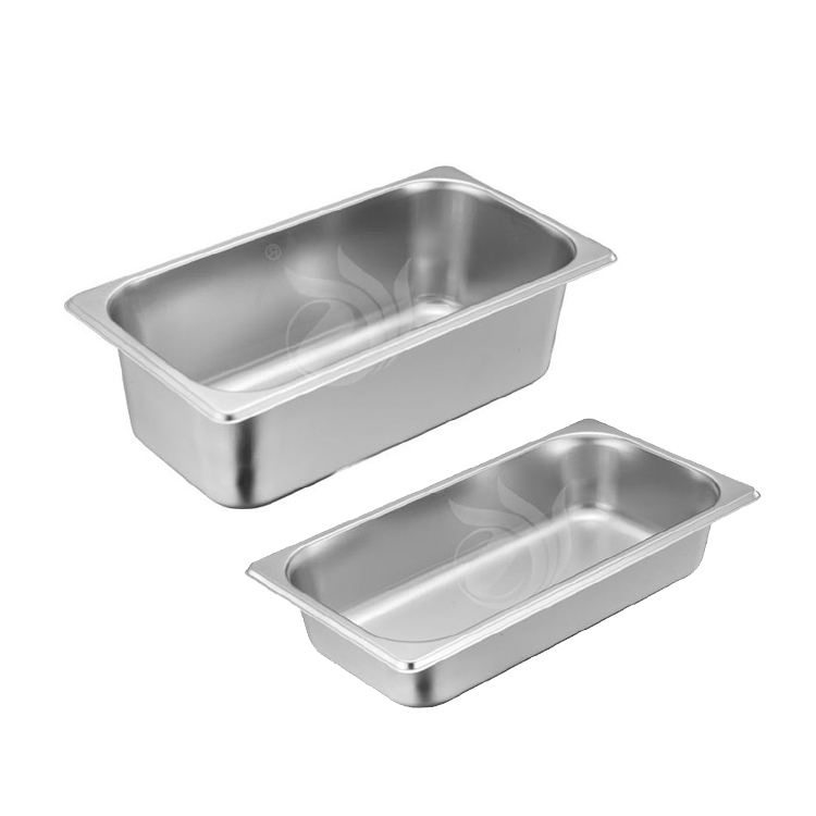 Factory Roasting Pan with Rack and Lid Buffet Display Full Size Gn Pan with Lid for Hotel