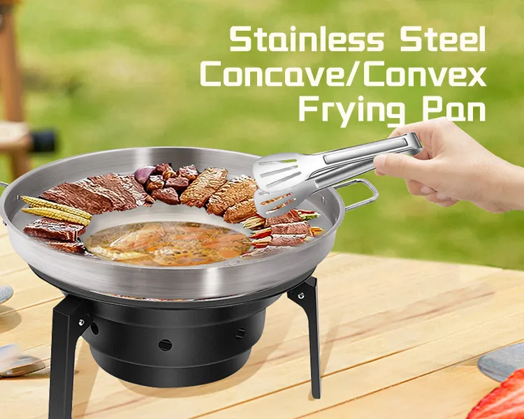 Stainless Steel Frying Pan