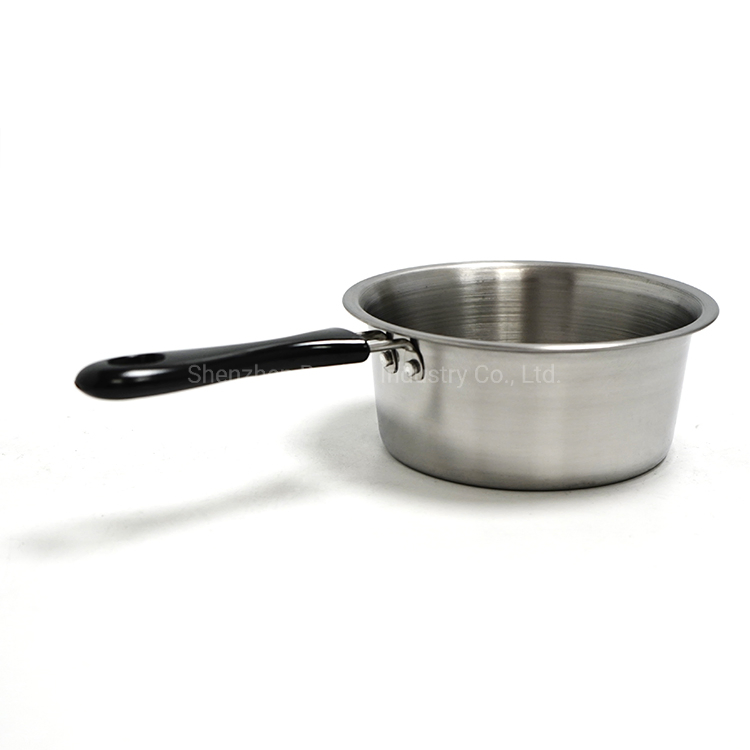 Kitchen Cooking Pot Big Silver Stainless Steel Sauce Pan