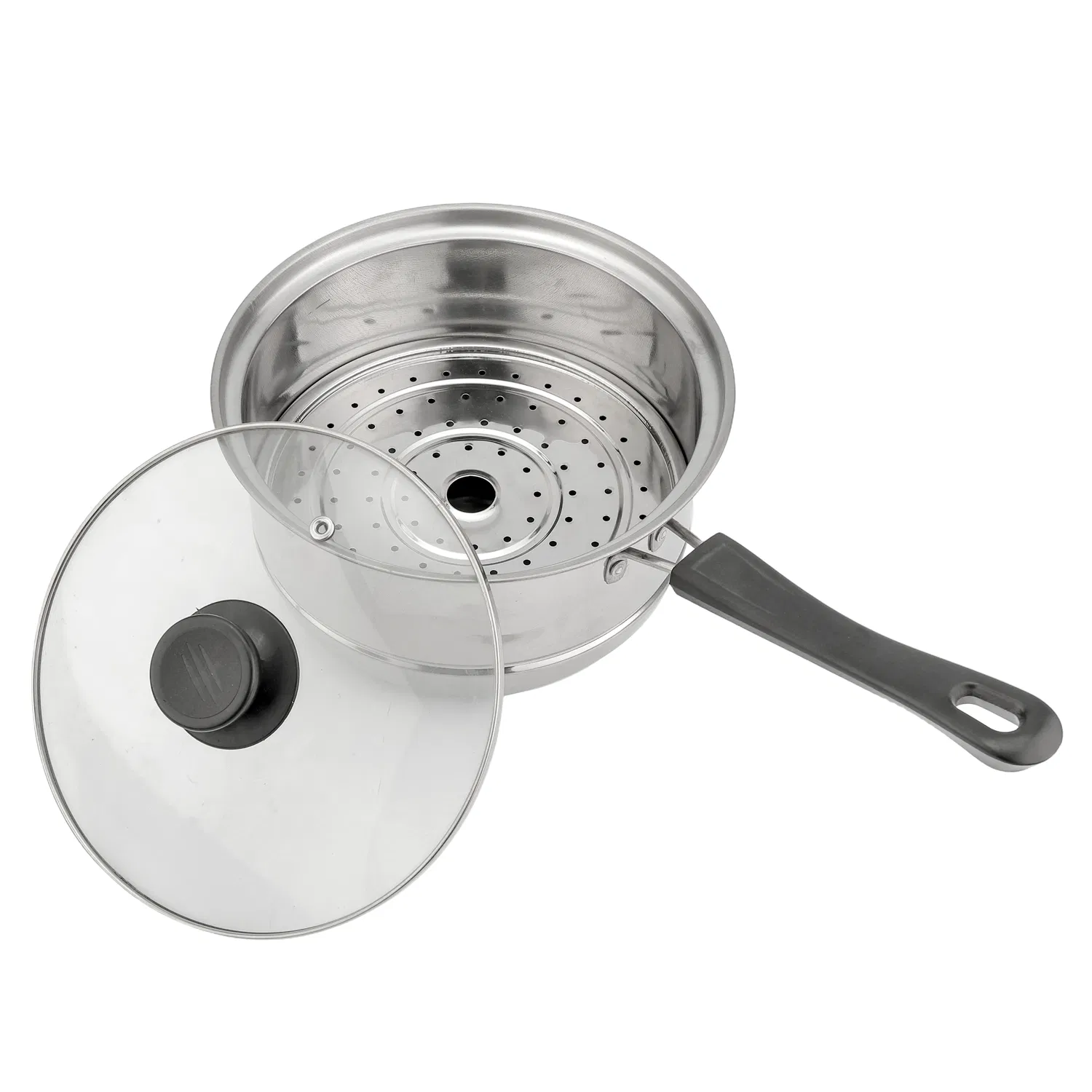 Eco-Friendly Stainless Steel Non-Stick Frying Pan for Healthy Cooking