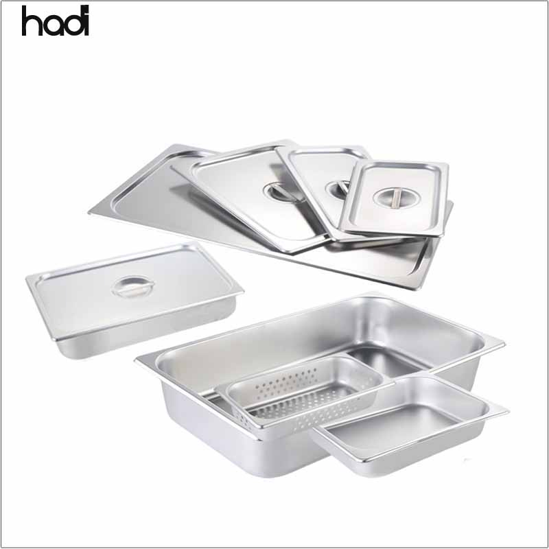 Kitchen Buffet Tray Food Warmer Shafing Dish All Size Stainless Steel Gastronorm Pan High Quality Insert Gn Pan for Chafing Dish