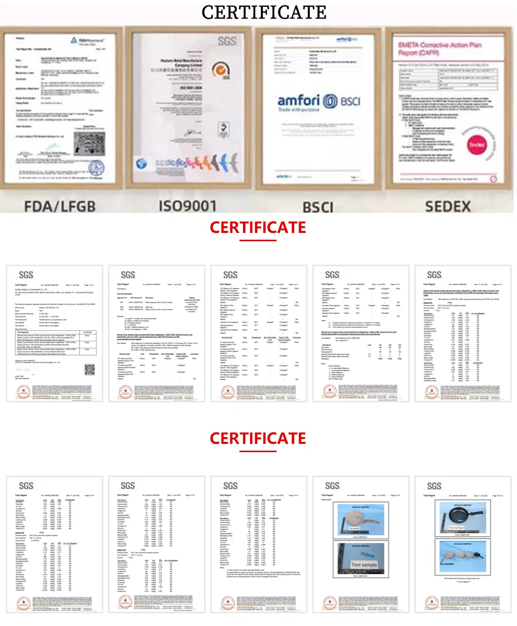 Certification Documents