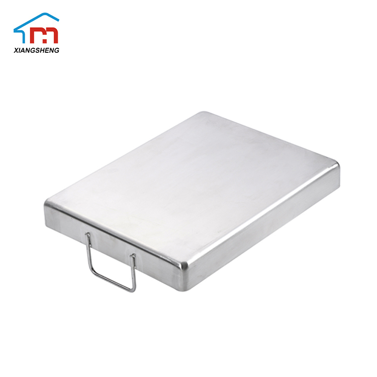 Xiangsheng Stainless Steel Food Pan Griddle Top Deep Baking Roasting Pan