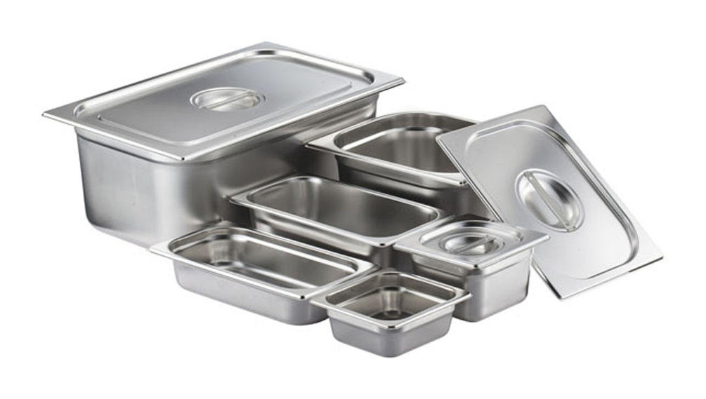 Factory Roasting Pan with Rack and Lid Buffet Display Full Size Gn Pan with Lid for Hotel