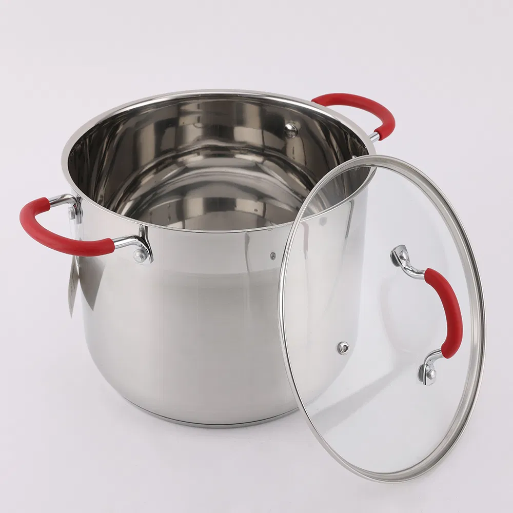 6PCS Stainless Steel Cookware Set Induction Bottom Stockpot