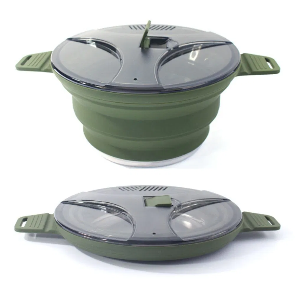 2.5L Folding Cooking Pot, Portable Cookware for Outdoor Hiking Mi27030