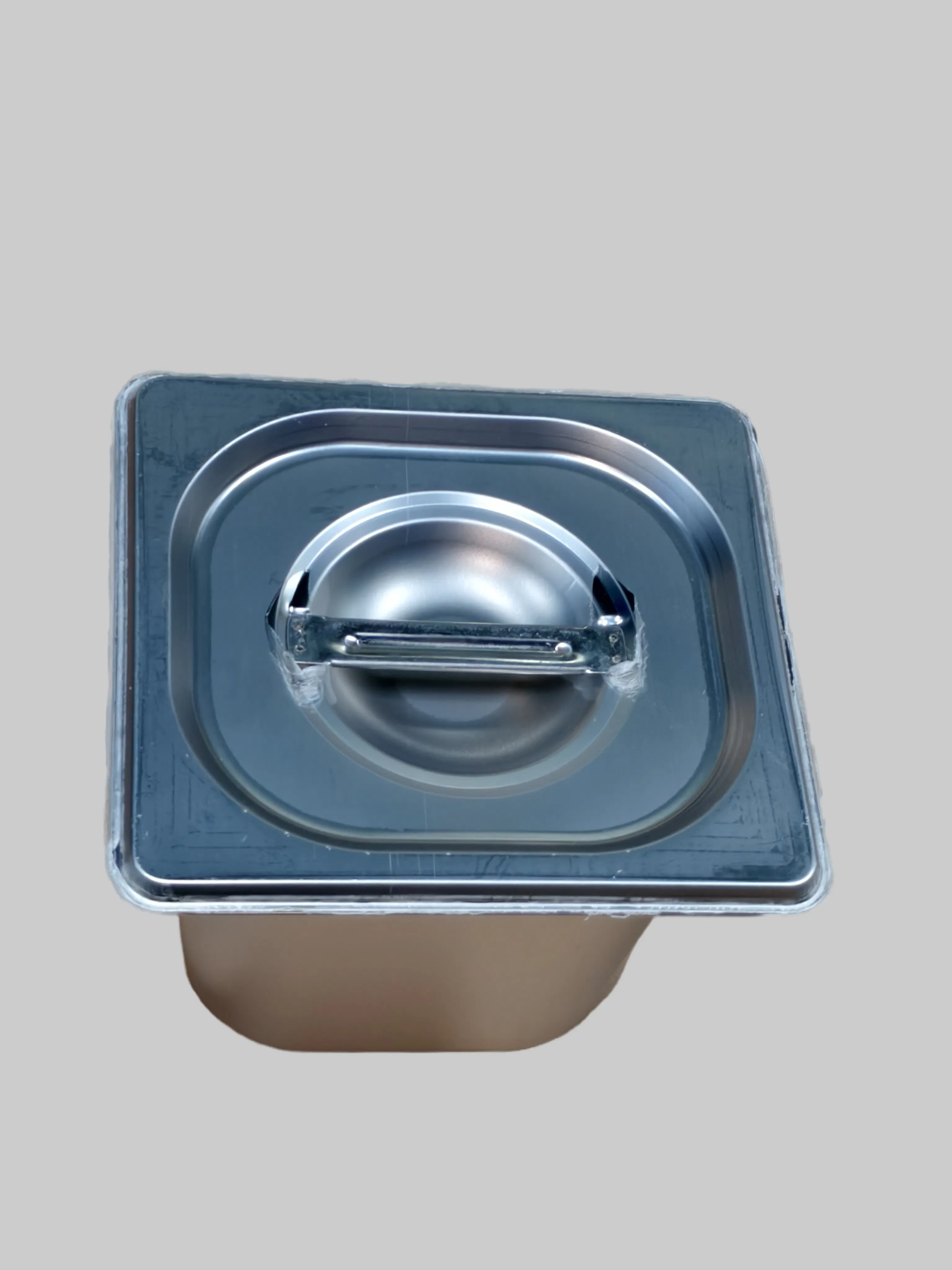 Square Cookware Pan with Lid for Milk Tea Shop Buffets