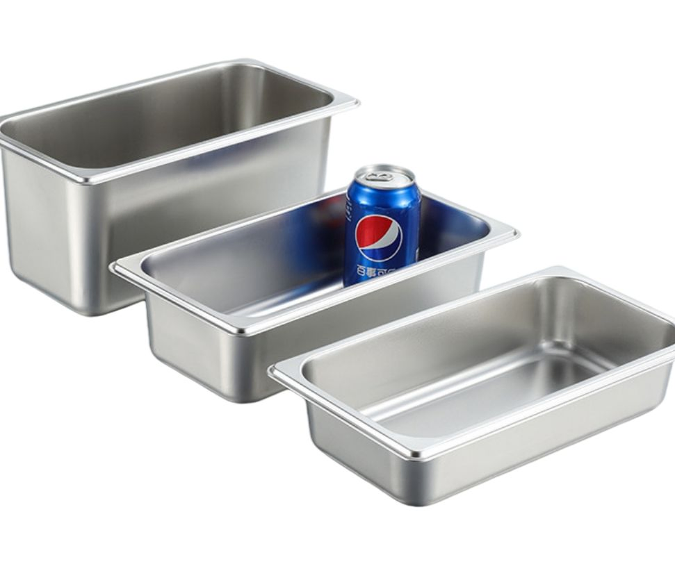 Versatile Food Container Stainless Steel Gn Pan for Food Storage Solutions
