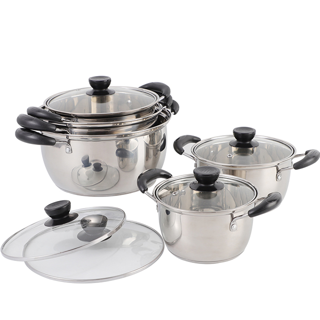 with Lid Dishwasher Safe Cooking Pot for Home Use and Restaurant Material Stainless Steel Pot Soup Pots