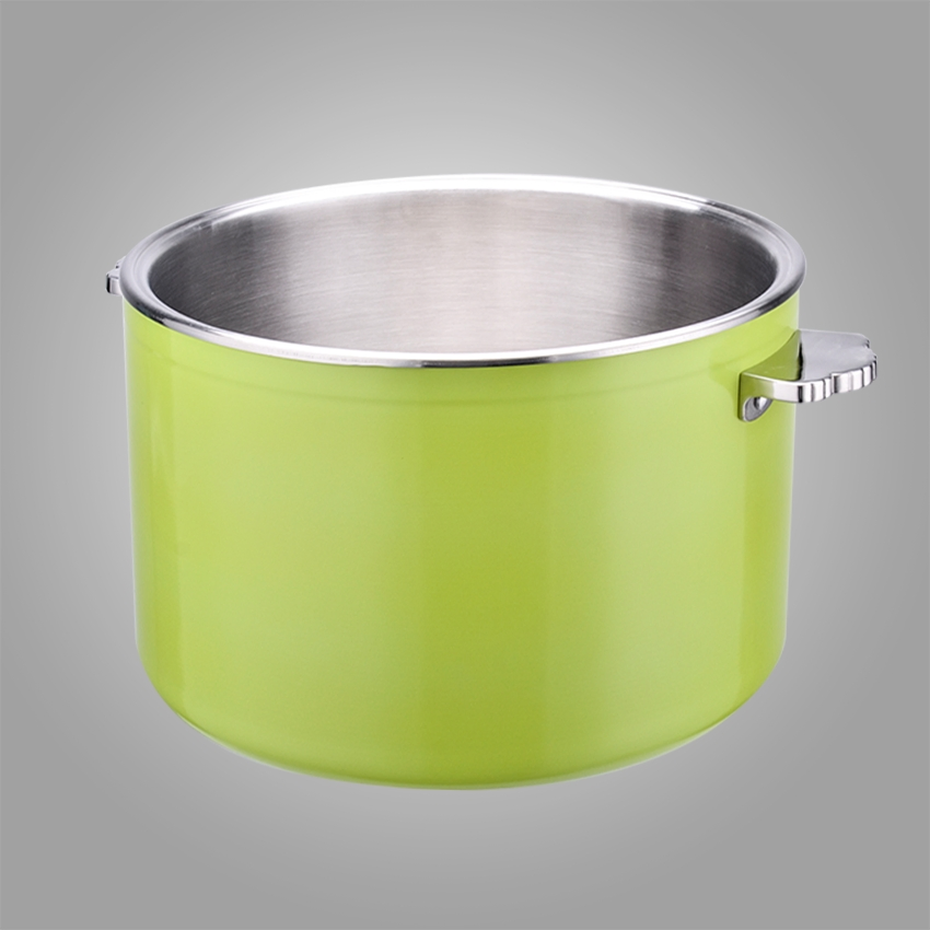 Tri-Ply Stainless Steel Restaurant Kitchen Cookware Cooking Heavy Duty Soup Pot