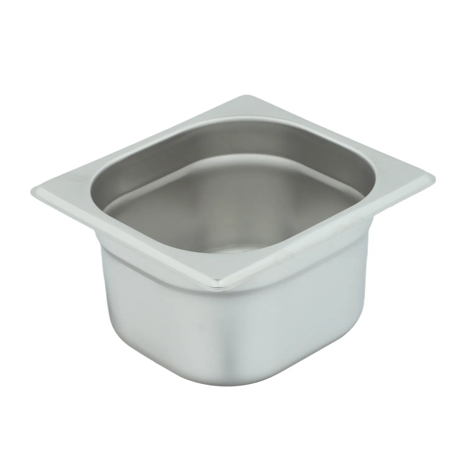 1/4 Gn Pan Restaurant Kitchen Stainless Steel Oven Bowl Roasting Pan