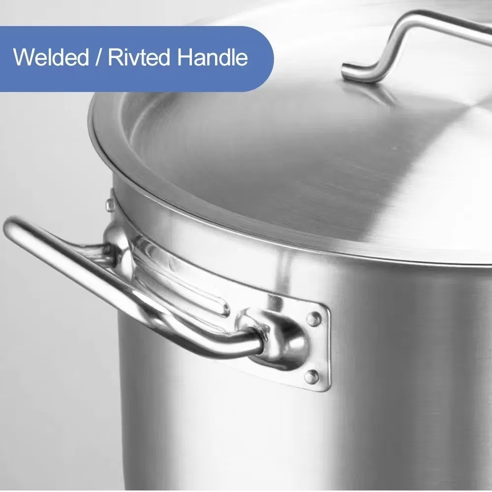 Stainless Steel Stock Pot View 2