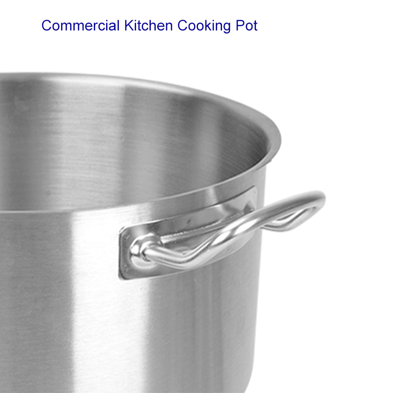 Xinhaohui in Stock 4qt 20 Cm Stainless Steel Aluminum-Clad Straight-Sided Saucepan