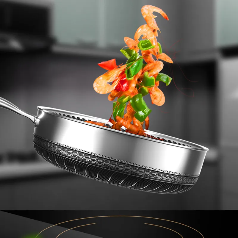 Stainless Steel Frying Pan 5